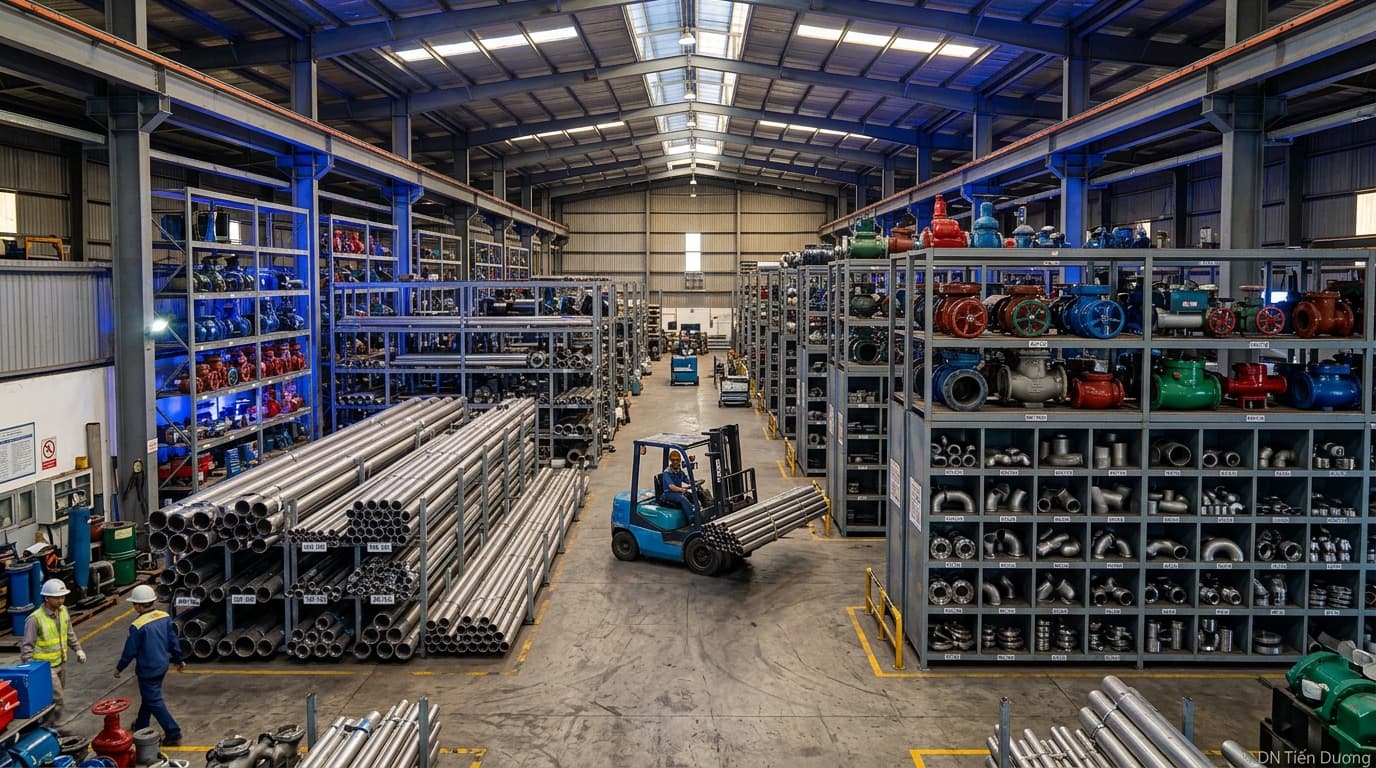 Vật tư ngành nước Tiến Dương